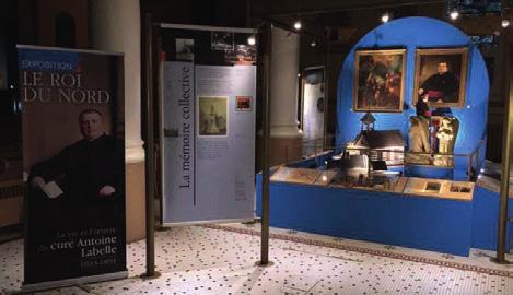 In addition, every year it hosts an original exhibition organized by the Rivière-du-Nord Historical Society.