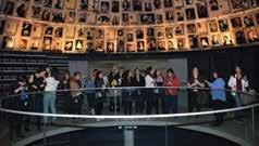 On 27 December, Michelle (third from left) and Alan Kaplan (right) visited Yad Vashem with their family.