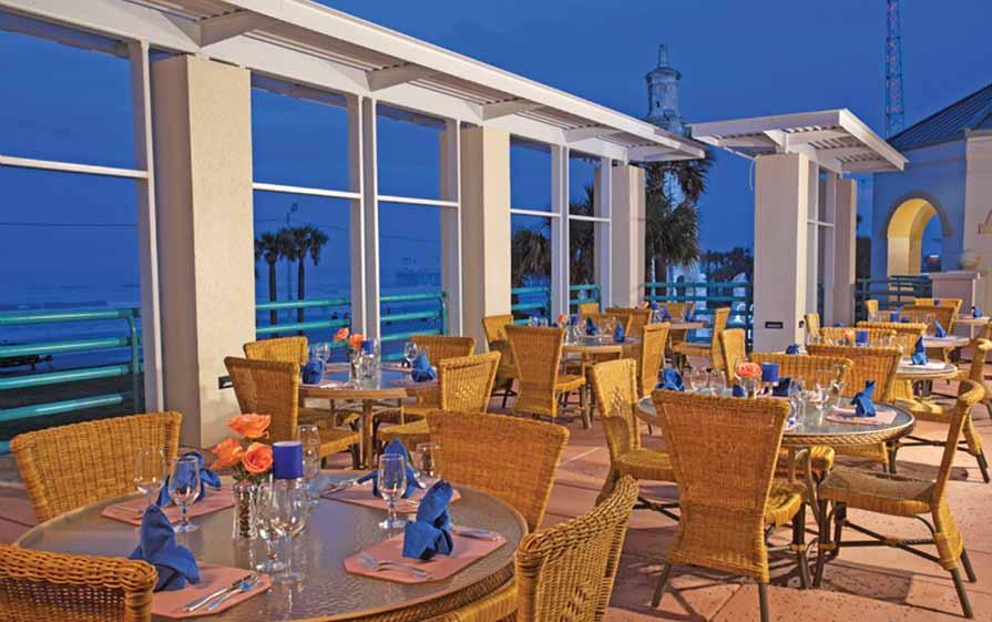 Behind Every Successful Meeting is a Superb Kitchen The Hilton Daytona Beach Resort/Ocean Walk Village offers an array of exciting dining the only property in Daytona Beach to offer seven dining