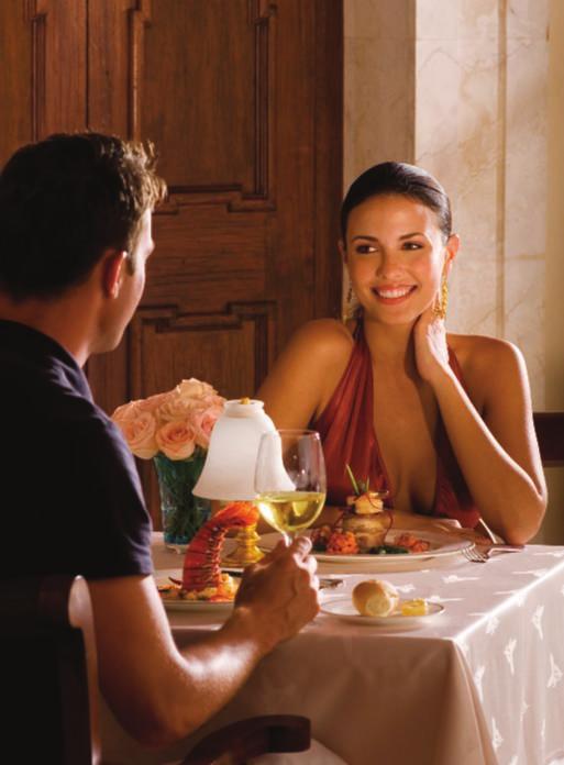DINING Desires. Great food is a vital part of a great vacation.