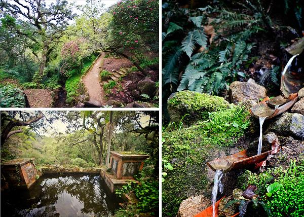 Sintra s stunning setting on the north slopes of the granite Serra, among wooded ravines and fresh water springs, made it a favorite retreat for the Kings of Portugal.