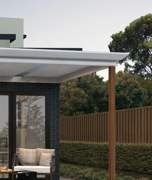 STRATCO OUTBACK OUTBACK FLAT ROOF OUTBACK FLAT ROOF Create a functional outdoor living area that will enhance your home and