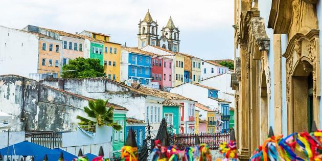 DAY 10 African influences Location: Salvador, Brazil Salvador is said to be a treat for your senses with its churches boasting goldencrusted panels, the exotic and inviting scent and taste of the