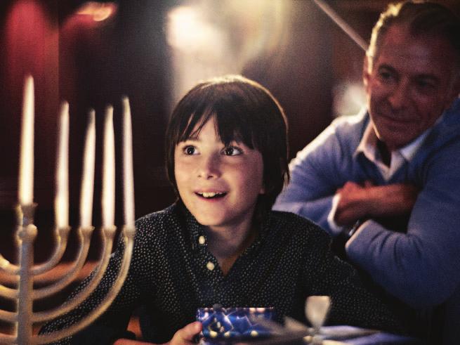 Lights Take part in a menorah-lighting ceremony, get crafty with
