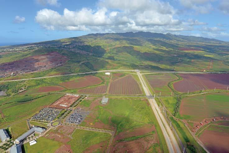 FOR SALE > FEE SIMPLE DEVELOPMENT LAND Kapolei, Oahu, Hawaii, USA Mauka/Mountain Facing View