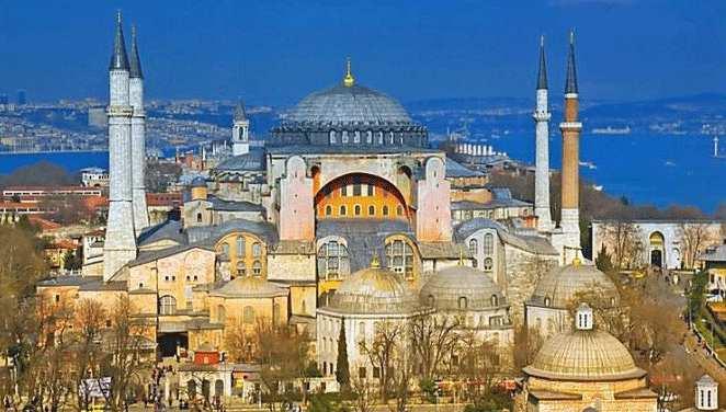 Hagia Sophia was rebuilt in her present form between 532 and 537 under the personal supervision of Emperor Justinian I.