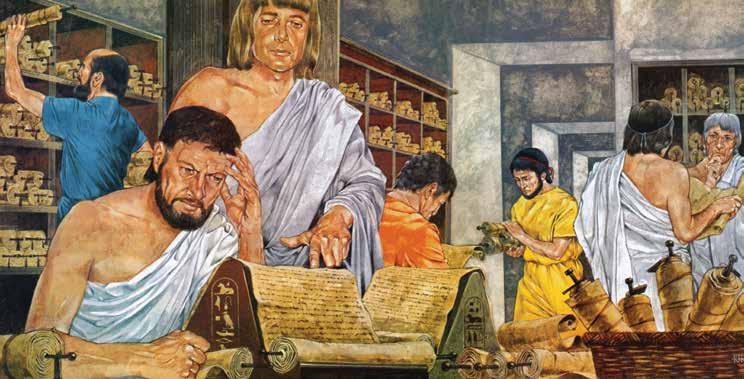 CHAPTER 10: Alexander and the Hellenistic Period Greek culture spread during the Hellenistic Period after Alexander s death, as evidenced by the library in