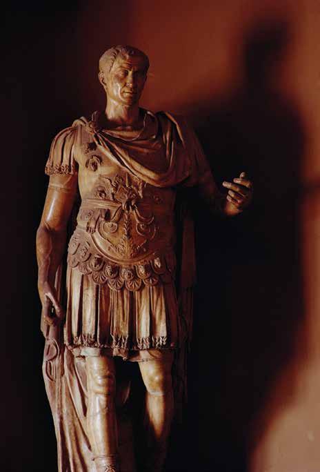 CHAPTER 13: Julius Caesar: A Great Roman From 58 51 BCE, Julius Caesar led the Roman armies in conquering Gaul, the area we now