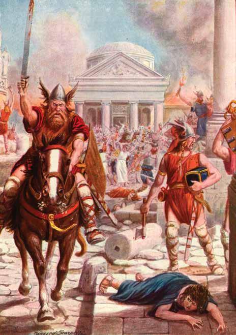CHAPTER 16: The Fall of the Roman Empire The Visigoths attacked and plundered