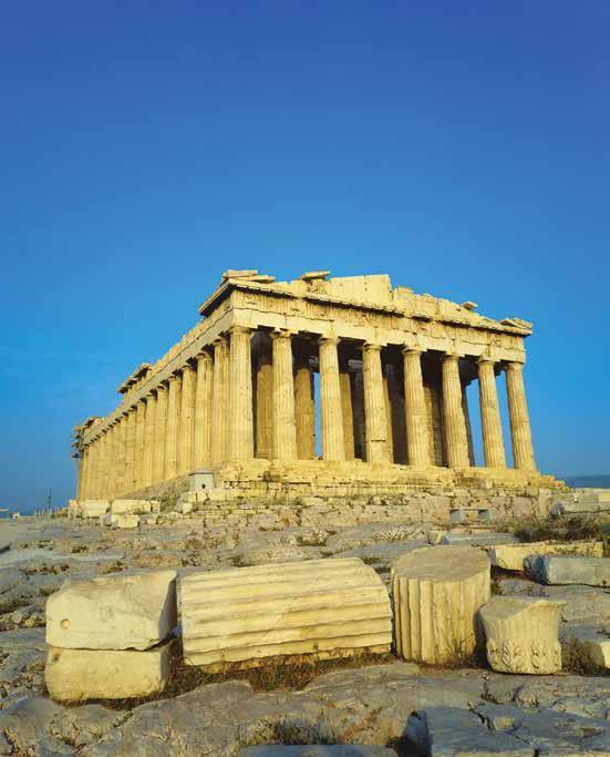 CHAPTER 6: The Golden Age of Athens Under Pericles s leadership, the Parthenon was built as part of the Acropolis on a hill in Athens to honor the