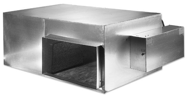 Model VFR construction features Galvanized-steel casing withstands 125-hour, salt-spray test per ASTM B-117 All unit configurations listed with ETL for safety compliance Gasketed fanback-draft damper
