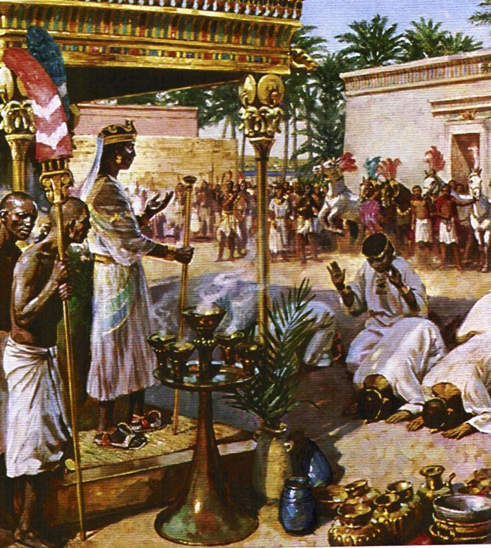 Kush conquers Egypt After the collapse of the New Kingdom, Egypt fell into political chaos. At least 10 Egyptian kingdoms fought each other for power.