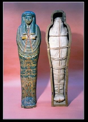 Mummies 1. Only the god Anubis was allowed to perform the first steps in preparing a mummy. 2. The body s organs were preserved in special jars and kept next to the mummy.