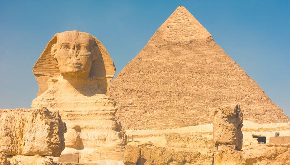 The Pyramids The Egyptians believed that burial sites, especially royal tombs, were very important. As a result, they built spectacular monuments in northern Africa in which to bury their rulers.