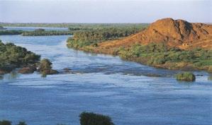 Because the Nile s cataracts made parts of the river hard to pass through, they were natural barriers against invaders.