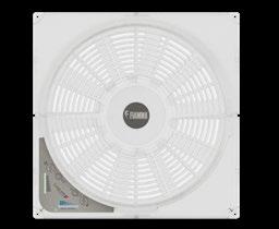 2,8-5,5 cm Permanent air flow 100 cm 2 Fresh air in an instant with the new Vent F Pro The rooflight can be converted into fan