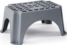 Easy to position on the step thanks to the pressure joint,