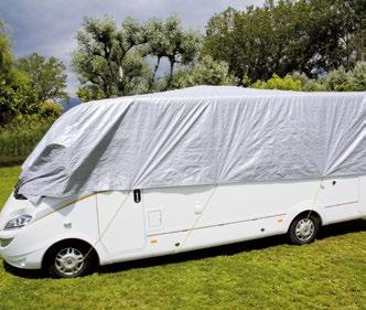heavy duty vinyl to protect the motorhome from