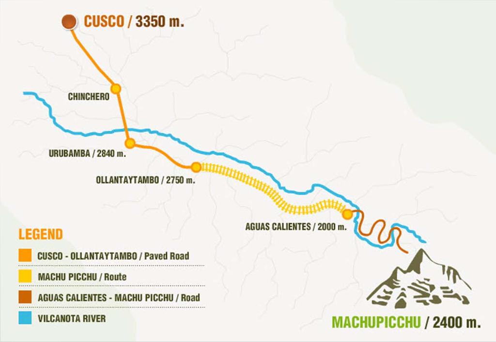 Vilcanota/Urubamba River valley is near to Cusco.