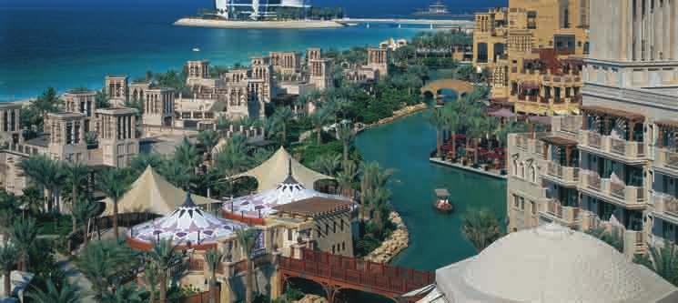 Dubai - Beach Premier Madinat Jumeirah A re-creation of ancient Arabia together with a stunning beach resort, where historic beauty meets new-fashioned luxury is Madinat Jumeirah. Set alongside 3.