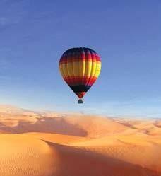 AIR BALLOON Flying with Balloon Adventures is more than just a Balloon flight, it's a true desert adventures.
