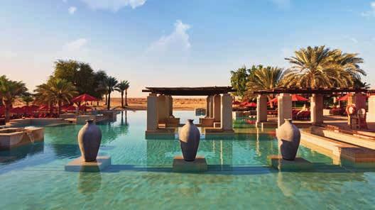 U N I T E D A R A B E M I R A T E S / Desert Resorts Bab Al Shams Desert Resort and Spa Al Qudra Road, Dubai $255 Surrounded by gently sloping dunes + natural desert