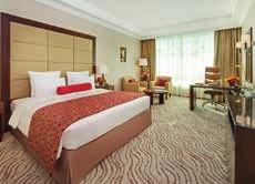 ROOMS + FEATURES - The 384 spacious rooms + lavish bathrooms are ideal for relaxing after a long flight or a day of shopping.