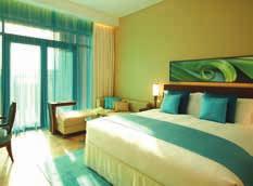 DELUXE ROOM 14 Sofitel The Palm, Dubai The Palm Jumeirah $240 * All prices based on per person, per night twin share /low season rates.