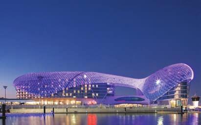 U N I T E D A R A B E M I R A T E S / Abu Dhabi 4 Yas Viceroy Abu Dhabi Yas Marina Circuit, Abu Dhabi $87 Connected to the mainland by a bridge, it is just 10 minutes the