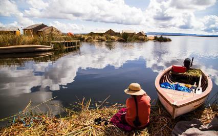 Day 5: Lake Titicaca Meals included: Breakfast, Lunch This morning, you will be picked up from the port of Puno and taken to the floating islands of Uros on Lake Titicaca, approximately 20 minutes by