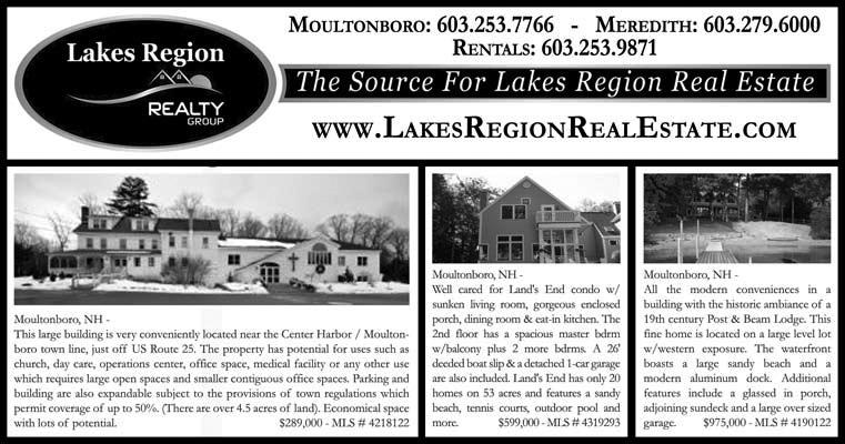 Lake ad moutai views of Wiipesaukee ad Waukewa, prime locatio ear McDoalds, bak & roudabout. Tow water & sewer available at street. May permitted uses. Call for details.