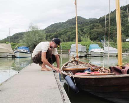 Man on the river Giacomo De Stefano is travelling 5200 kilometres from London to Istanbul, living 6 months on a row boat to build a new relationship with nature, water and rivers.