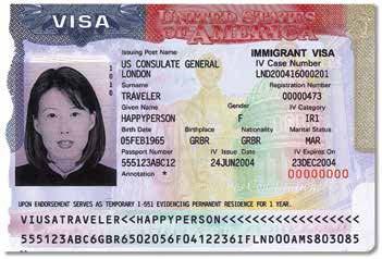 The temporary Form I-551 MRIV is evidence of permanent resident status for one year from the date of admission.