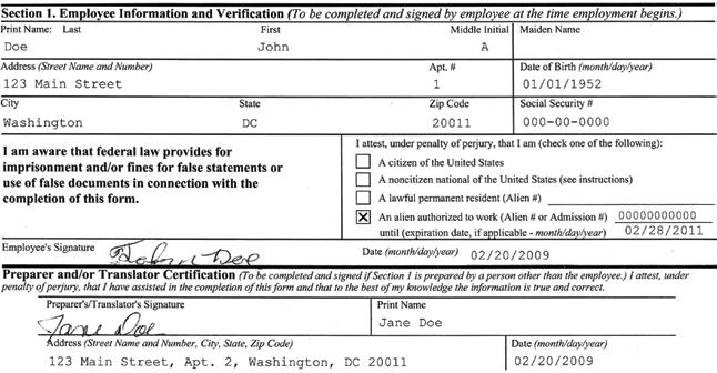 1 1 2 2 3 3 4 4 5 6 6 Figure 1: Instructions for Completing Section 1: Employee Information and Verification 1 Employee enters full legal name and maiden name, if applicable.