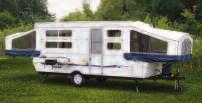 The Mustang is endowed with more comfort and convenience than ever thought possible in a folding camper.