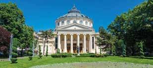 Post-Cruise Bucharest Extension 16 th to 19 th May 2018 Romanian Athenaeum Decebal s head, Iron Gates Gorge river, ancient stone houses seemingly perched on top of each other rise up the steep