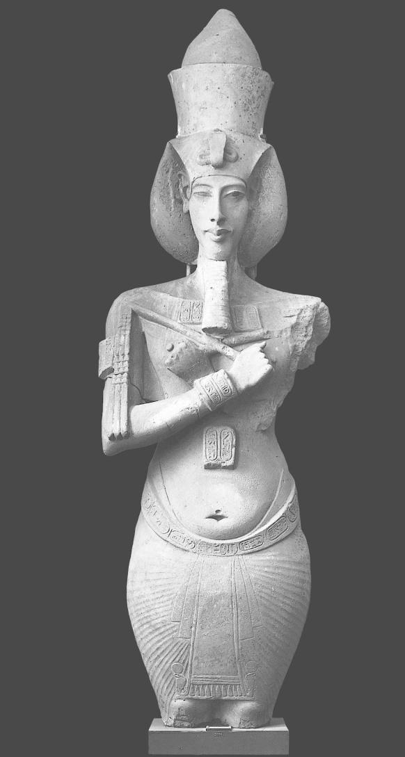 3. Change The giant statues of Akhenaten were discovered accidentally in 1925 while a drainage ditch was being dug east of the enclosure wall of the Great Temple of Amun.