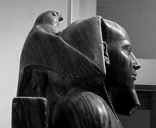 Khafre, Giza, Egypt, Dynasty IV Ca 2520-2495 BC Khafre, Giza, Egypt, Dynasty IV Ca 2520-2495 BC The intertwined lotus and papyrus plants between the legs of Khafre s throne