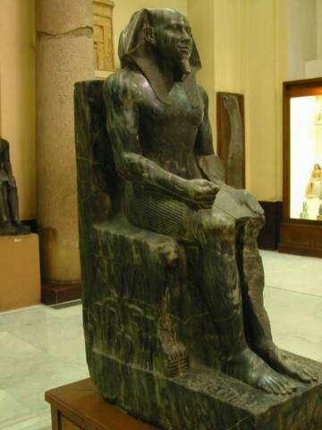 Where was it originally placed? What was its purpose? Pharaoh Khafre from Gizeh ca.