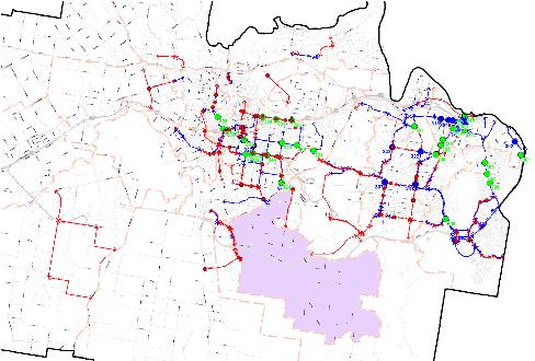Transport Map T33 Local Government Infrastructure Plan Plan for Trunk Infrastructure Transport Infrastructure 154 30 Future Road Projects (ew Roads & Future Upgrades of Existing Roads, Including