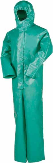 sleeves and ankles CHEMTEX: double sided PVC coated