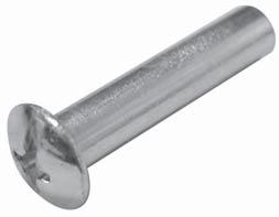Sex Bolts: Combo Head Barrel (Female) All components are matched Both male and female heads are identical Shoulder Screws and Female Barrels allow different grip lengths to be achieved Machine Screws