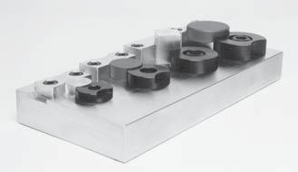 Machinable Fixture Clamps Machinable steel washers provide more flexibility for holding round or unusual shape parts.