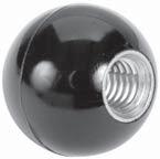 257/.263 7/32 5 Cast Aluminum Hand Knobs Many sizes conform to TCMAI standards Available tapped through, blank or tapped part way through Blank knob includes a cast center which