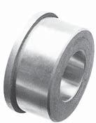Taper Index Bushings Finished and Unfinished Ground Finished Ground +.002 Part -.000 Wt. No. A* B C D (lbs/100 pcs) 54970.7518/.7515 7/8 1/2 0.483 5 54972 1.1268/1.