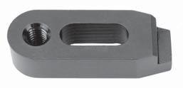 U Clamp Included in jig bore kit (page 8) Material 1018 Steel Case Hardened Part No. A B 30001 2.00 0.656 30002 3.00 1.