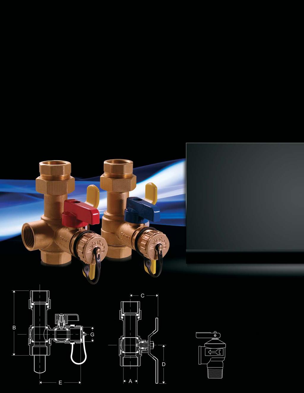 Heavy duty forged brass with full port main flow channel Performs all of the same functions of our original E-X-P Packaged with pressure relief valve for residential use (00,000 BTU) Uniquely