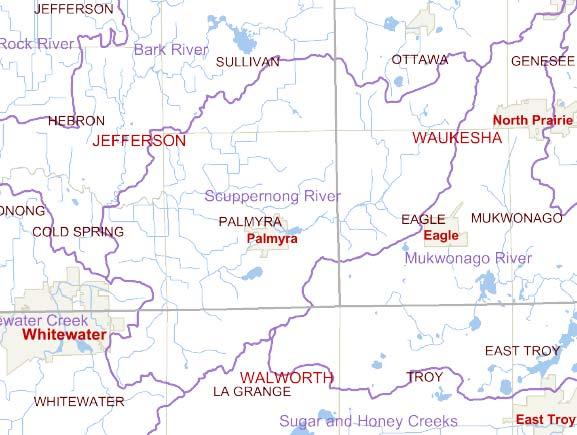 Figure 5: Regional Watersheds Each WMU is further subdivided into one or more of Wisconsin s 334 watersheds.