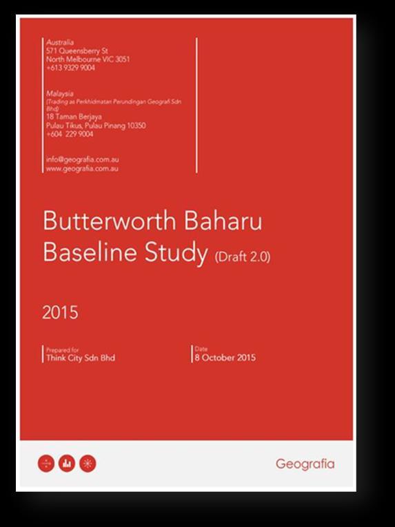 BUTTERWORTH BASELINE STUDY 2015 The Butterworth Baseline Study focusing on 267 hectare area which cover information about the local population, opportunities for the