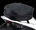 bag and bike Top quality Tri-Max ballistic nylon with Fibertech accents Bag maintains shape, has reflective piping and a lined interior